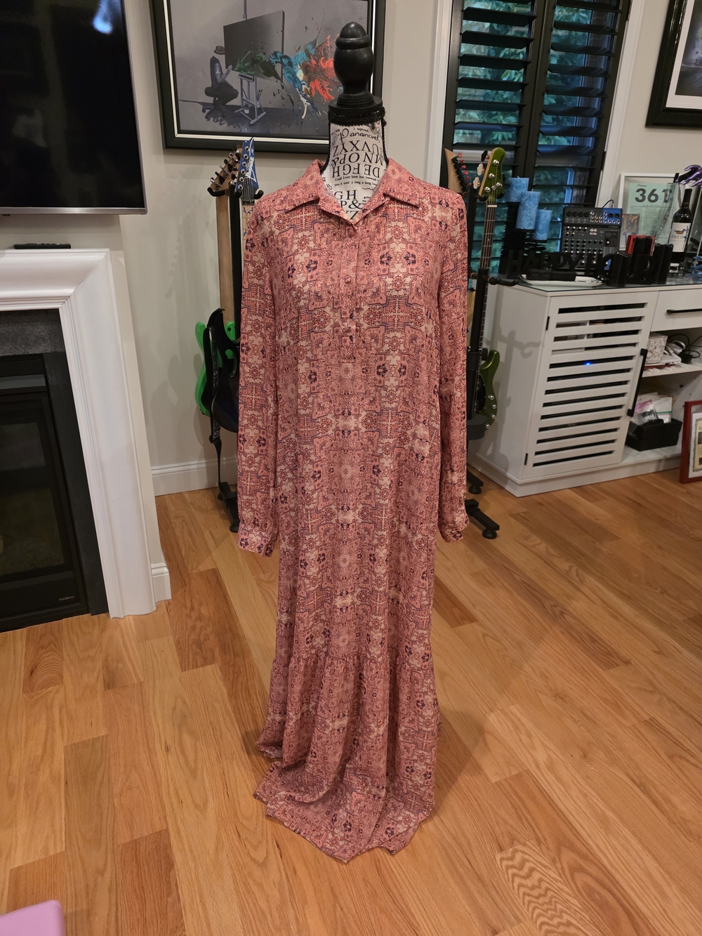 For Love & Lemons Paisley Maxi Dress
